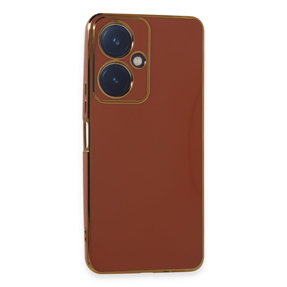  Vivo Y27 Kılıf Volet Silikon - Kırmızı