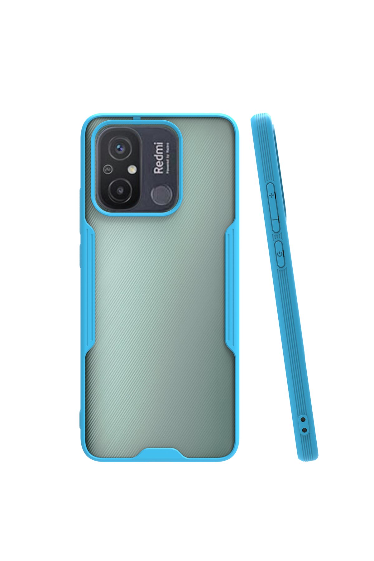 Redmi 12C Kılıf Platin Silikon - Mavi Redmi 12C Kılıf Platin Silikon - Mavi