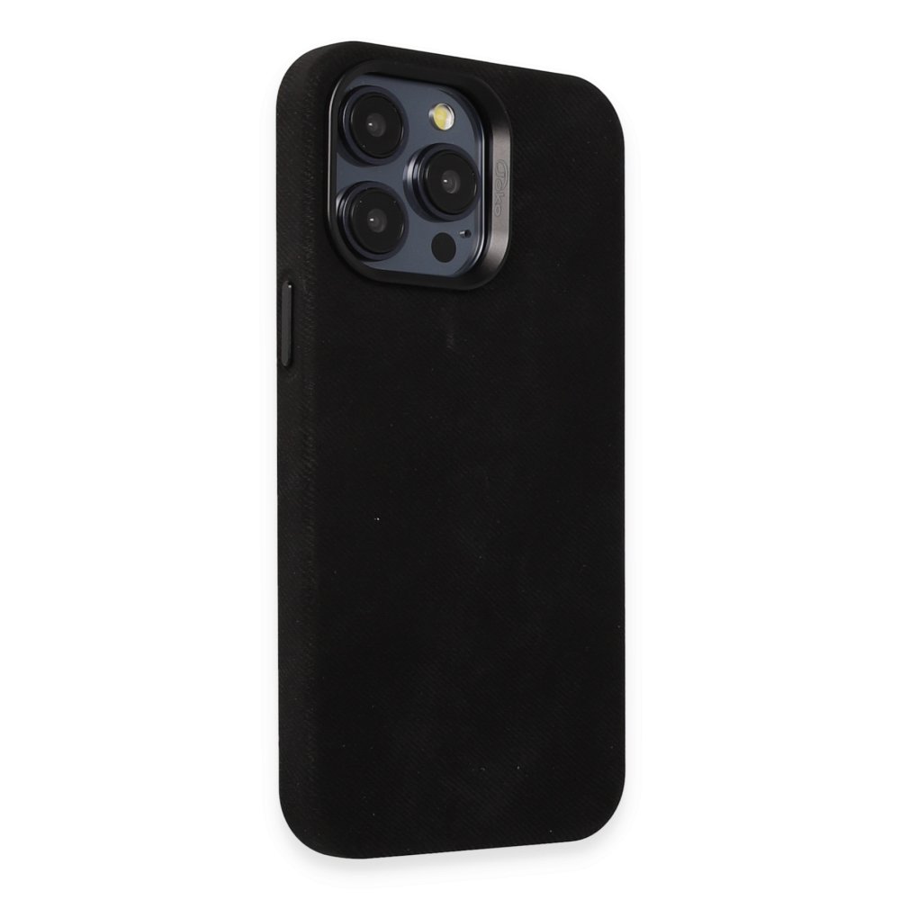 Joko iPhone 15 Pro Max Kılıf Velvet Magsafe Kapak - Siyah