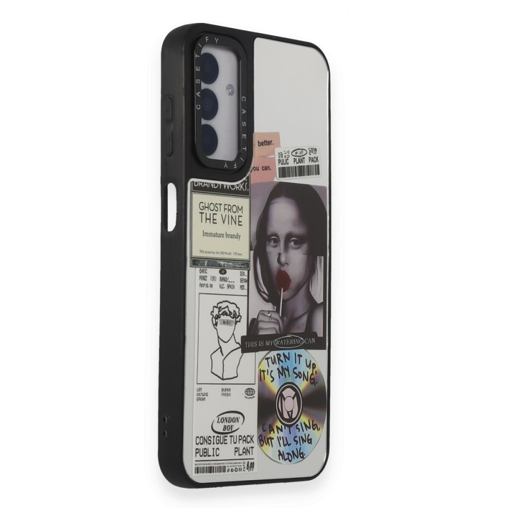  Samsung Galaxy M14 5G Kılıf Mirror Desenli Kapak - Mirror - 2
