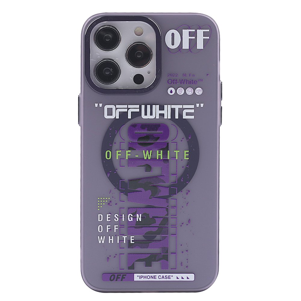  iPhone 12 Pro Max Kılıf Apollo Magneticsafe Desenli Kapak - Apollo Mor - 3