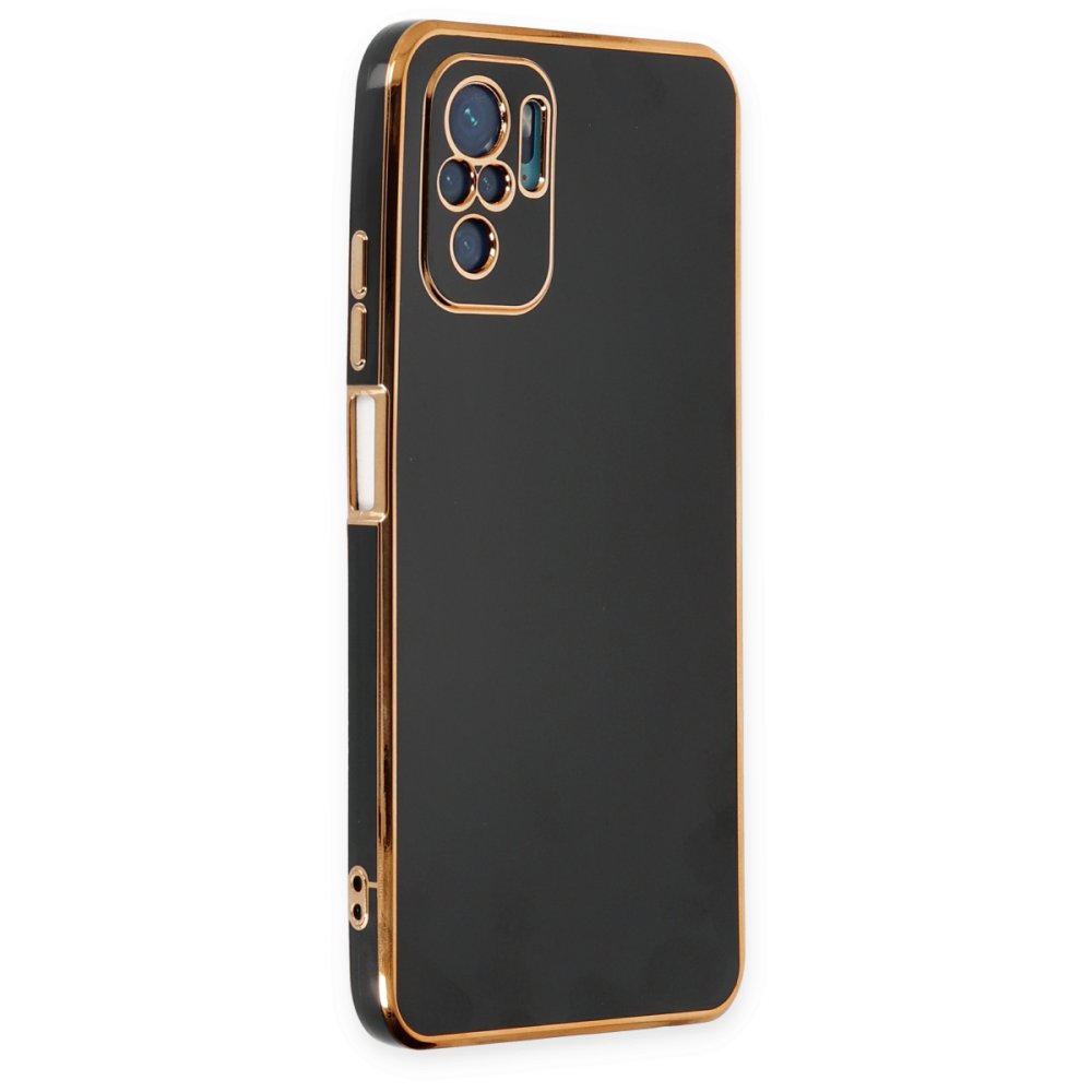 Xiaomi Poco M5s Kılıf Volet Silikon - Siyah  Xiaomi Poco M5s Kılıf Volet Silikon - Siyah