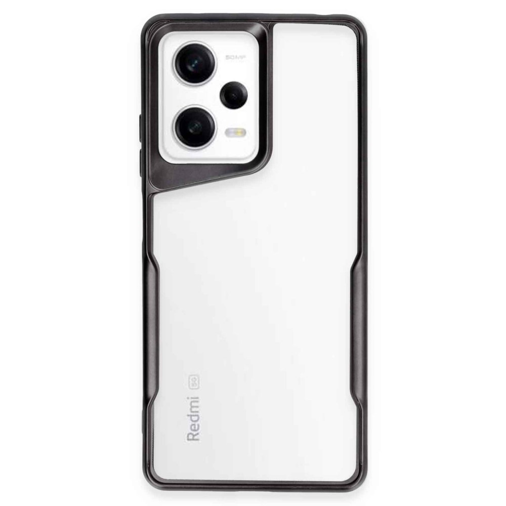 Redmi Note 12 Pro 5G Kılıf Boyi Silikon Kapak - Siyah