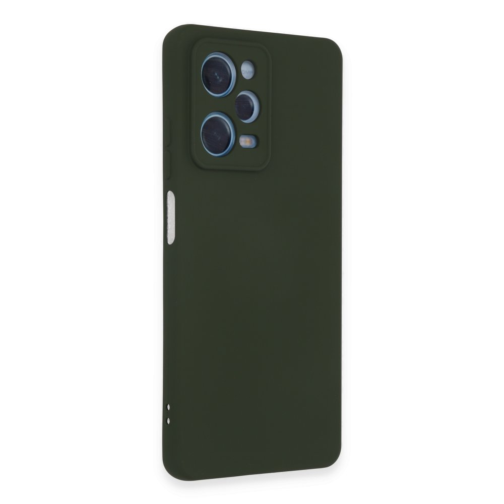 Redmi Note 12 Pro 5G Kılıf Nano içi Kadife Silikon - Koyu Yeşil Redmi Note 12 Pro 5G Kılıf Nano içi Kadife Silikon - Koyu Yeşil