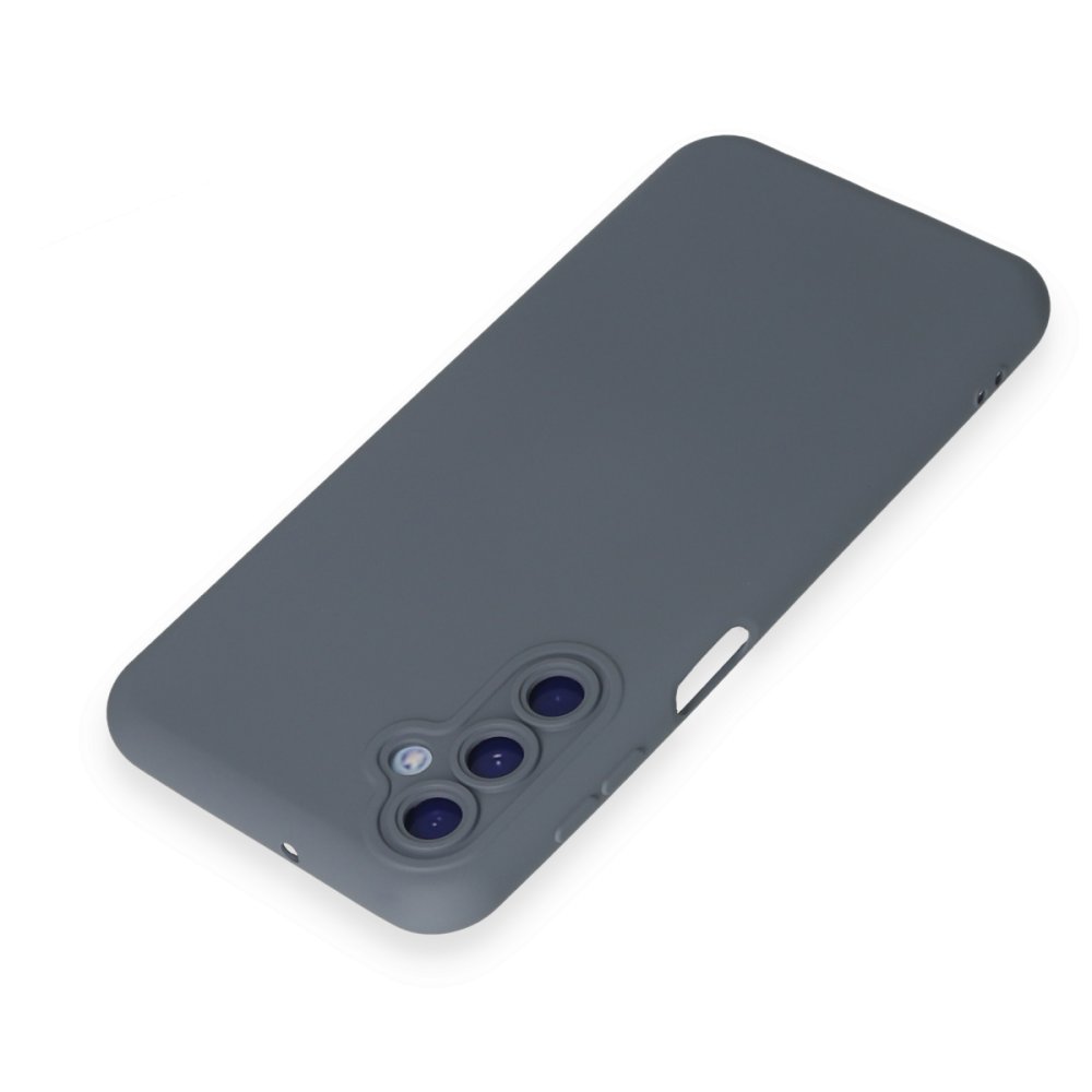 Samsung Galaxy M14 5G Kılıf Nano içi Kadife Silikon - Gri Samsung Galaxy M14 5G Kılıf Nano içi Kadife Silikon - Gri