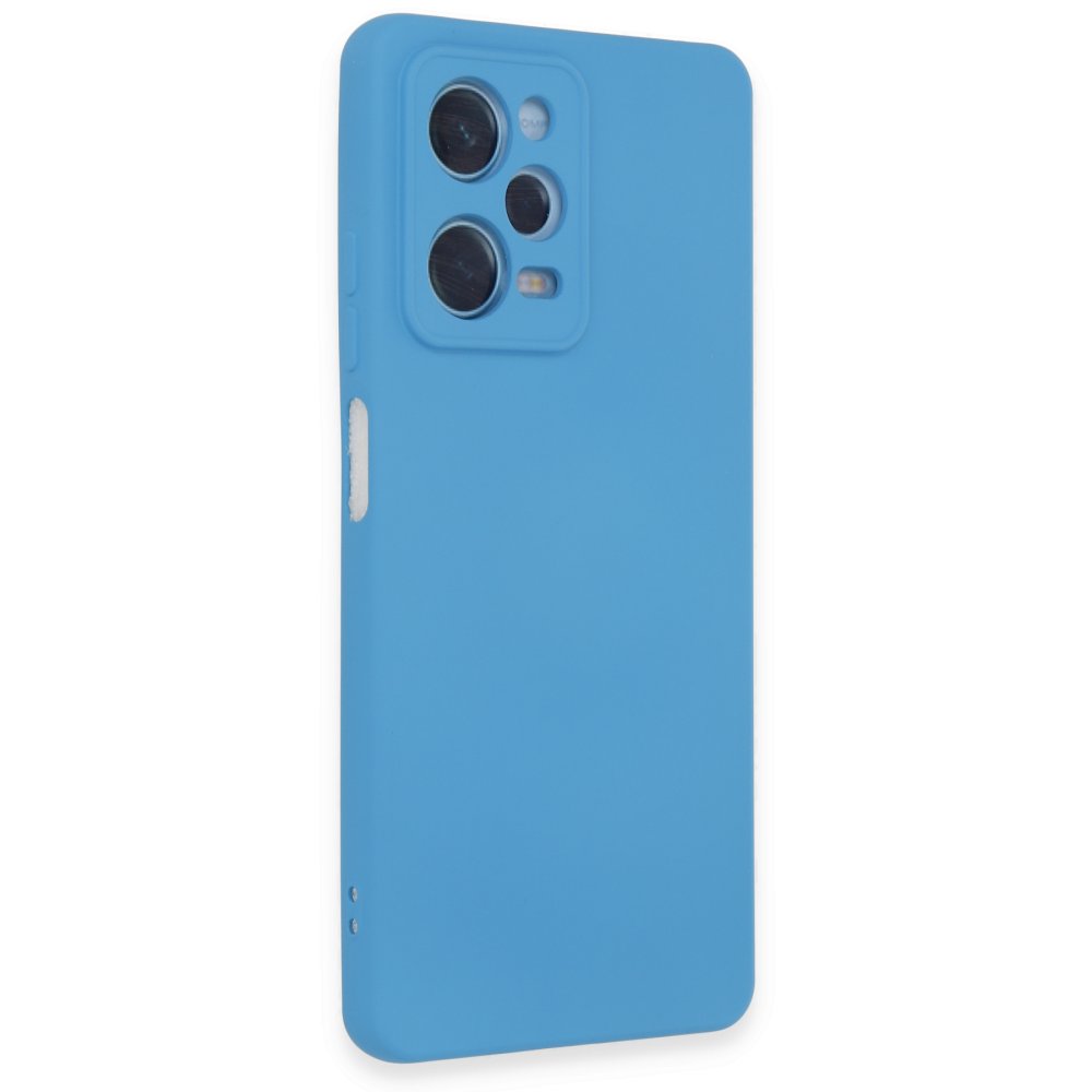 Xiaomi Poco X5 5G Kılıf Nano içi Kadife Silikon - Mavi Xiaomi Poco X5 5G Kılıf Nano içi Kadife Silikon - Mavi