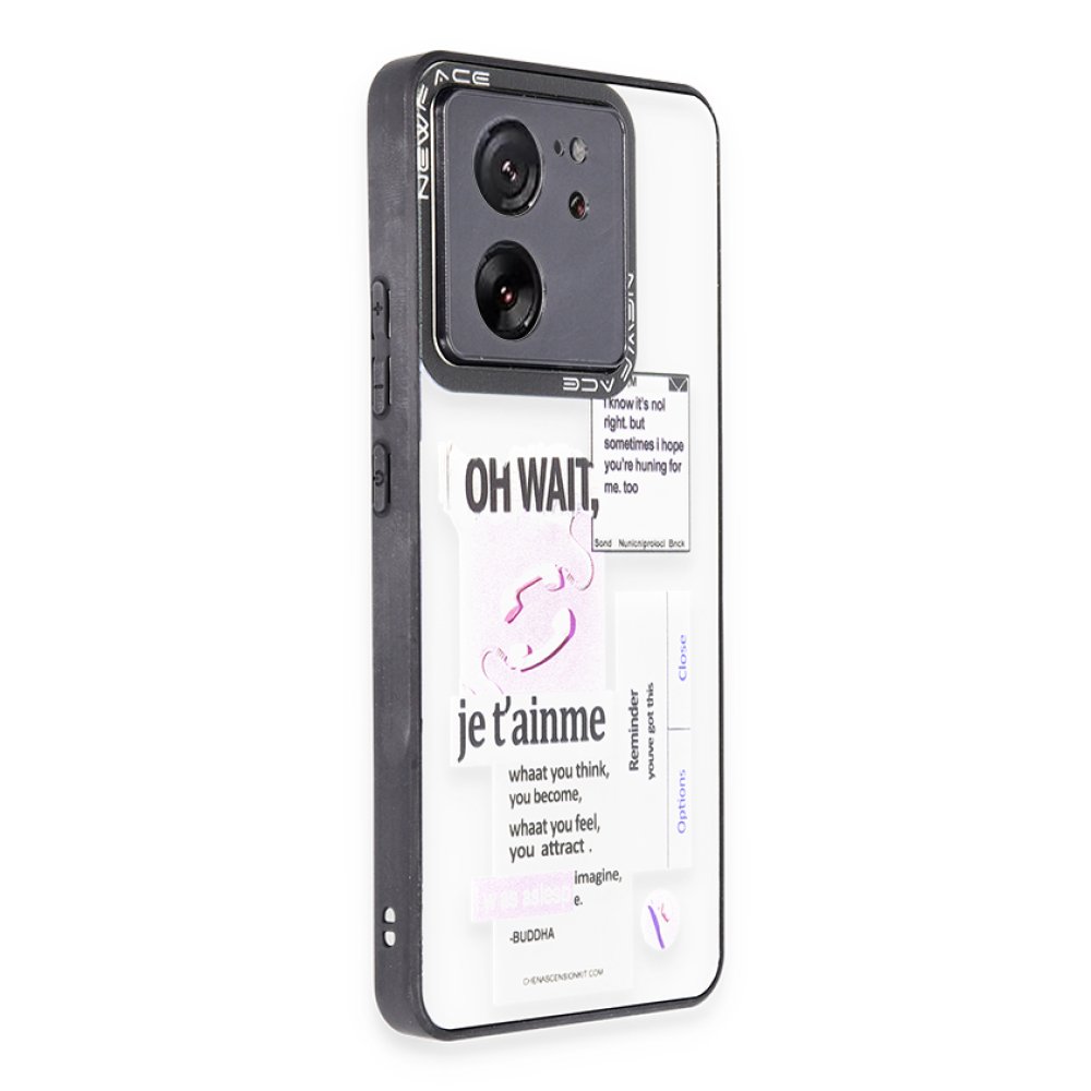  Xiaomi Mi 13T Pro Kılıf Mirror Desenli Kapak - Mirror - 4