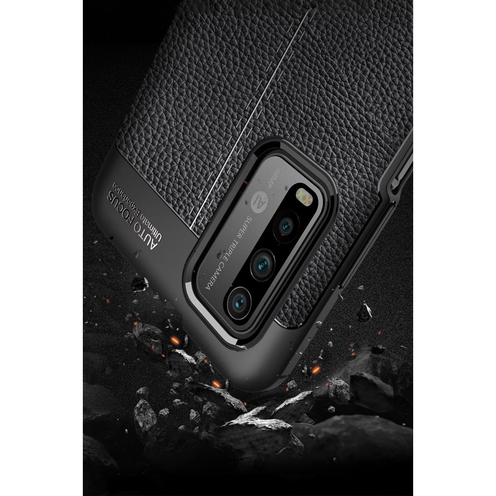 Redmi Note 9 4G Kılıf Auto Focus Kapak - Kırmızı