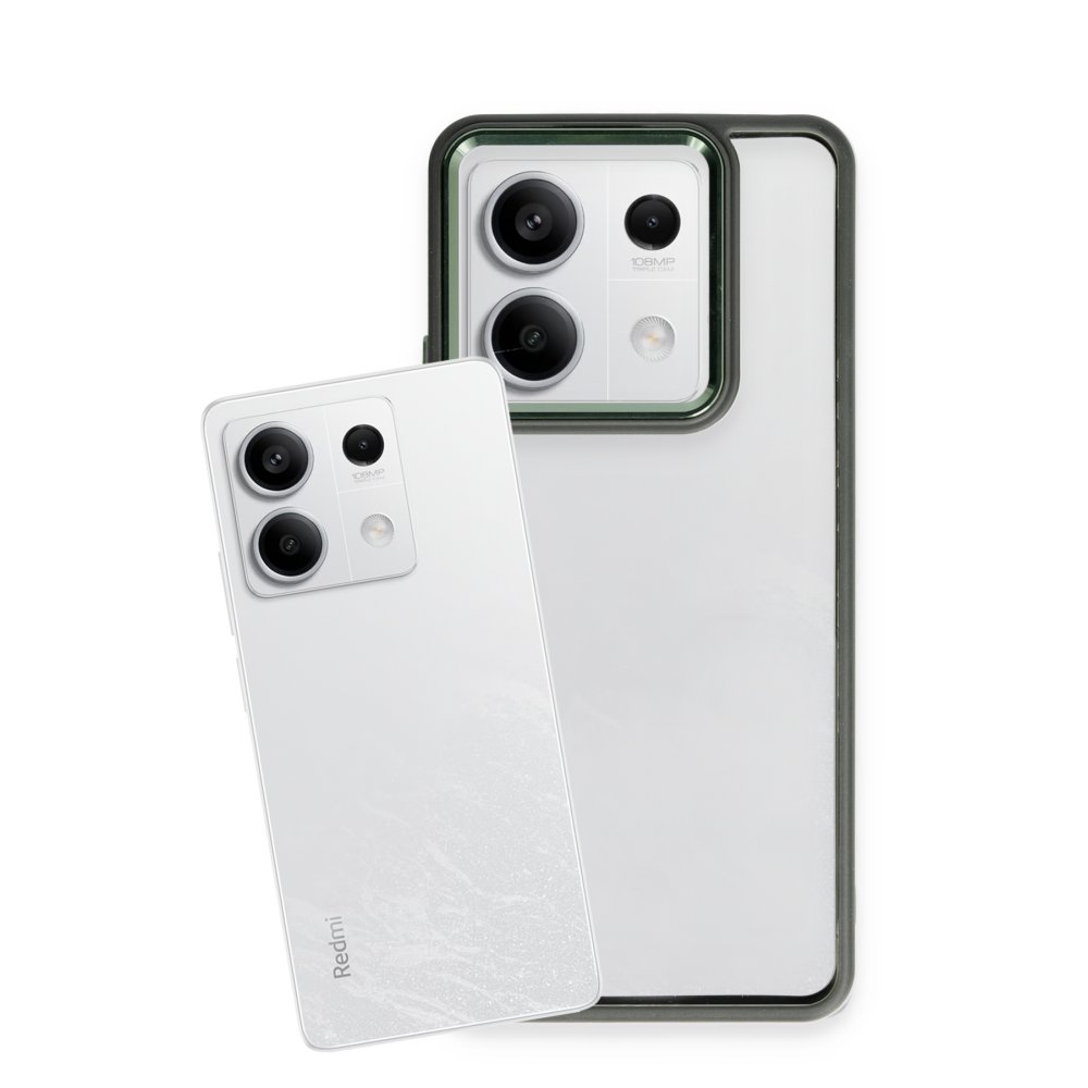  Xiaomi Poco M6 Pro 4G Kılıf Power Silikon - Koyu Yeşil