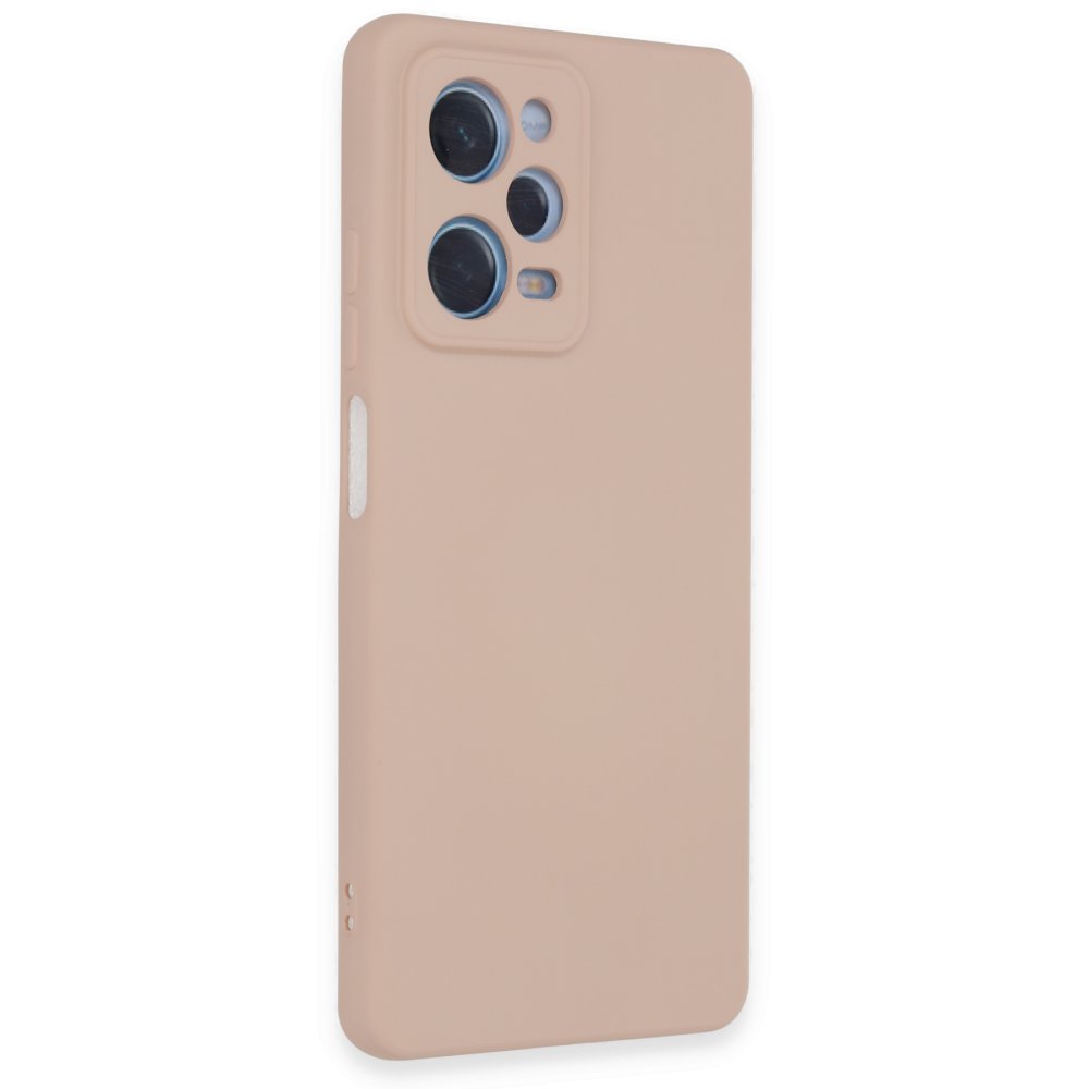 Xiaomi Poco X5 5G Kılıf Nano içi Kadife Silikon - Pudra Xiaomi Poco X5 5G Kılıf Nano içi Kadife Silikon - Pudra