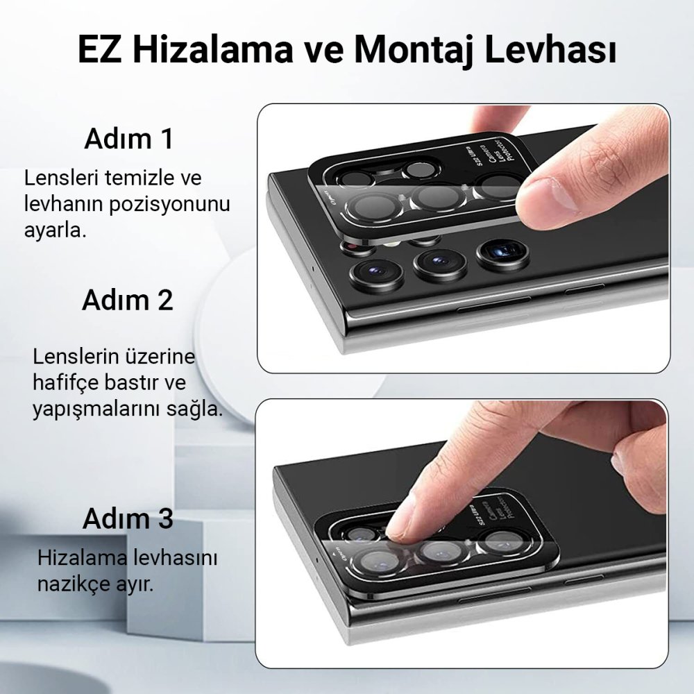  iPhone 13 Mini Valdez Metal Kamera Lens - Sierra Blue