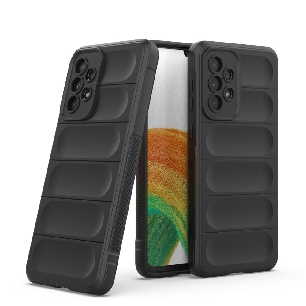  Samsung Galaxy A33 5G Kılıf Optimum Silikon - Siyah