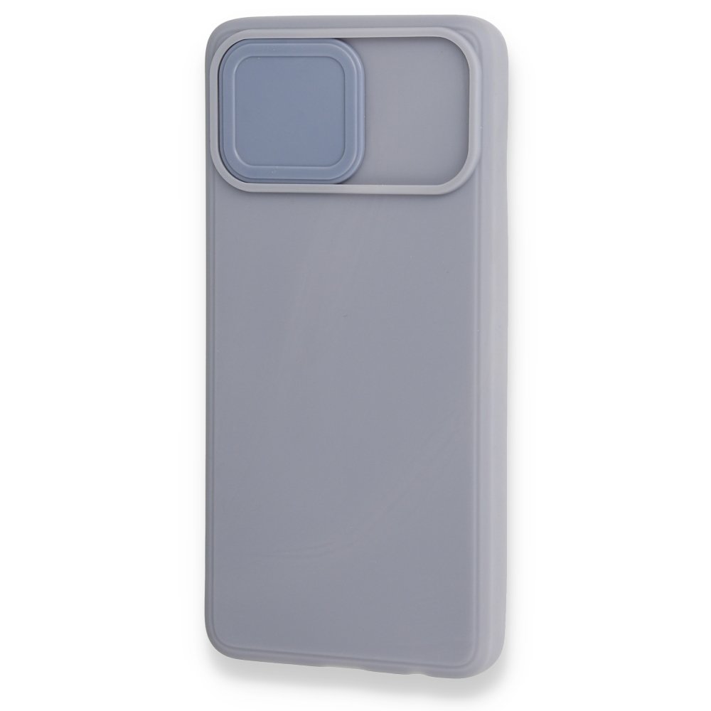  Samsung Galaxy A01 Core Kılıf Color Lens Silikon - Gri