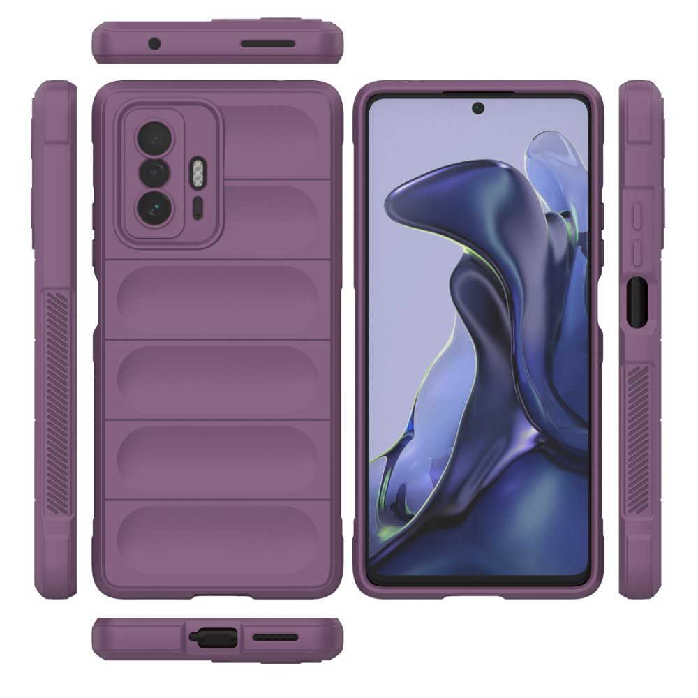  Xiaomi Mi 11T Kılıf Optimum Silikon - Mor