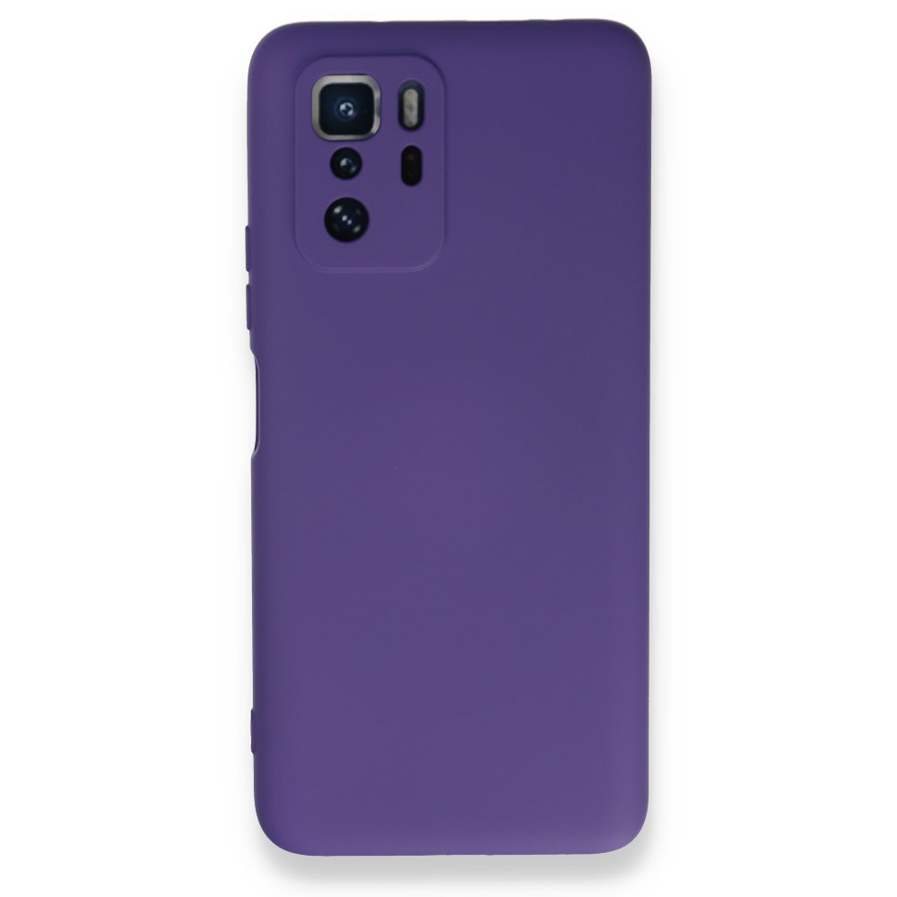 Xiaomi Poco X3 GT Kılıf Nano içi Kadife Silikon - Mor