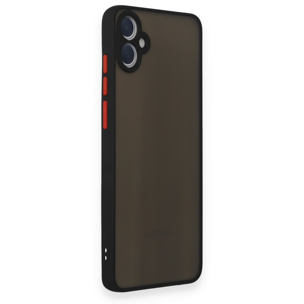  Samsung Galaxy A05 Kılıf Montreal Silikon Kapak - Siyah