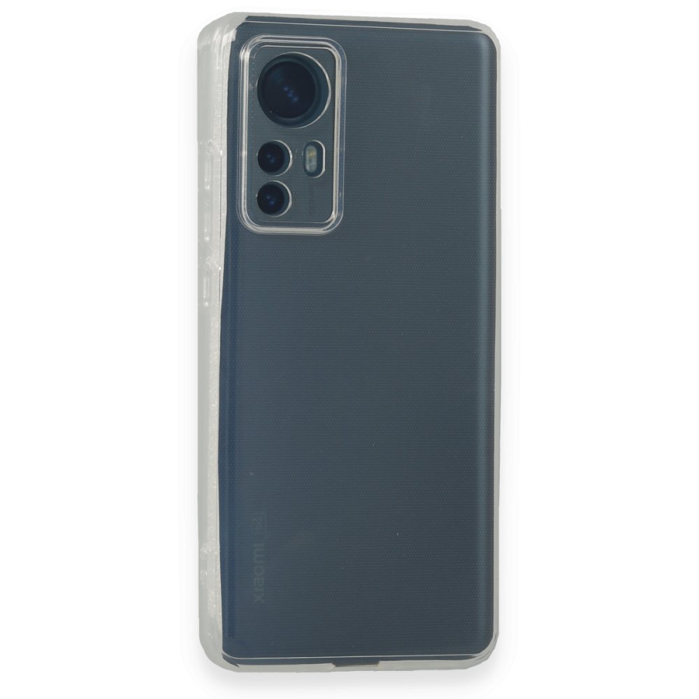  Xiaomi Mi 12X Kılıf Lüx Şeffaf Silikon