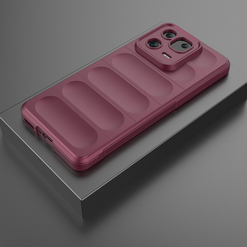  Xiaomi Mi 13 Pro Kılıf Optimum Silikon - Bordo