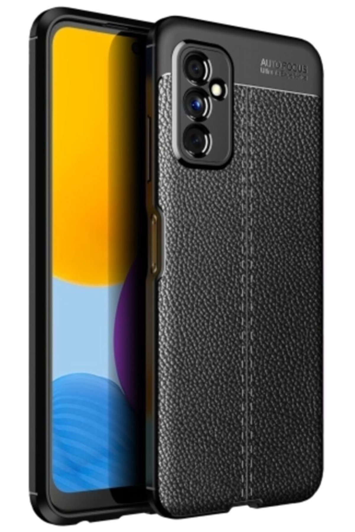  Samsung Galaxy M52 5G Kılıf Auto Focus Kapak - Siyah