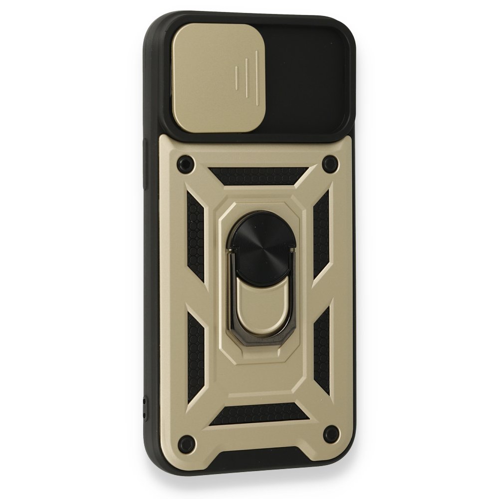 iPhone 13 Pro Max Kılıf Pars Lens Yüzüklü Silikon - Gold iPhone 13 Pro Max Kılıf Pars Lens Yüzüklü Silikon - Gold