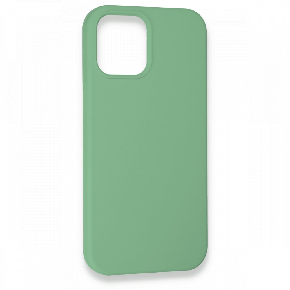  iPhone 12 Pro Kılıf Lansman Legant Silikon - Yeşil