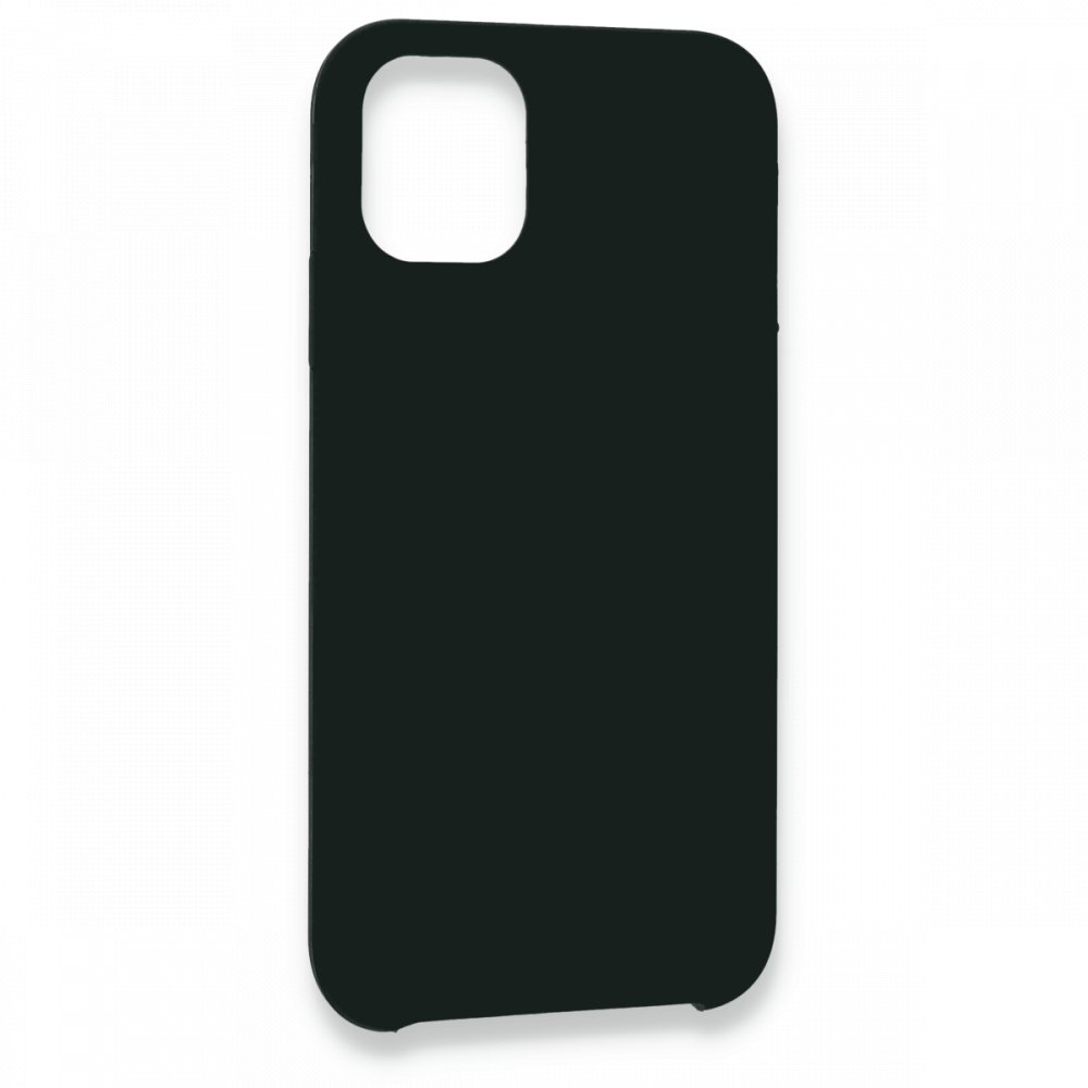  iPhone 11 Pro Max Kılıf Lansman Legant Silikon - Koyu Yeşil