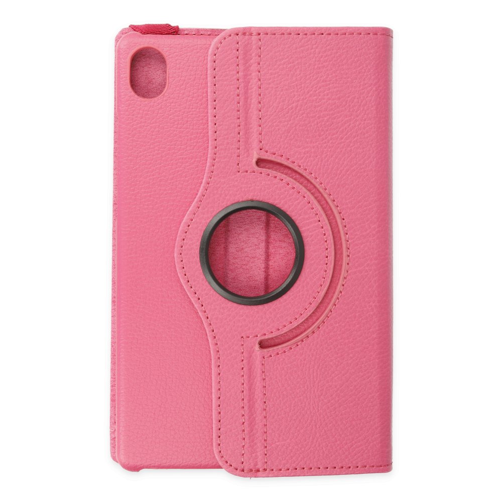  Samsung Galaxy X510 Tab S9 FE 11 Kılıf 360 Tablet Deri Kılıf - Pembe