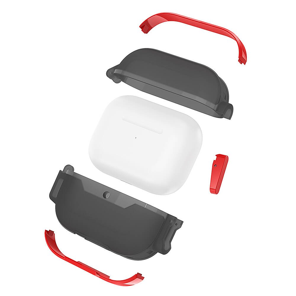 Airpods 4 (4.nesil) Predator Airpods Kılıf - Siyah Airpods 4 (4.nesil) Predator Airpods Kılıf - Siyah