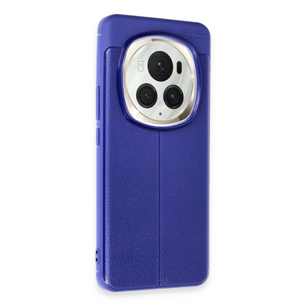 Huawei Honor Magic 6 Pro Kılıf Auto Focus Kapak - Lacivert  Huawei Honor Magic 6 Pro Kılıf Auto Focus Kapak - Lacivert