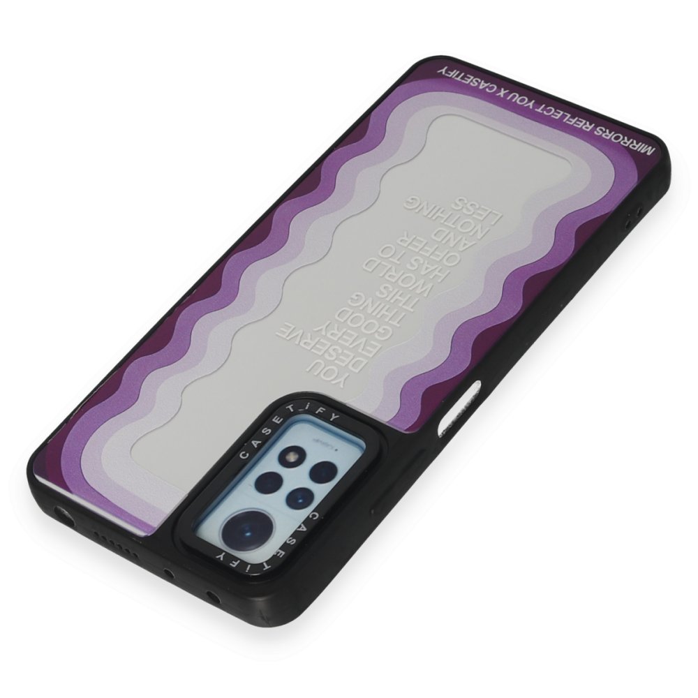 Redmi Note 12 Pro 4G Kılıf Mirror Desenli Kapak - Mirror - 5