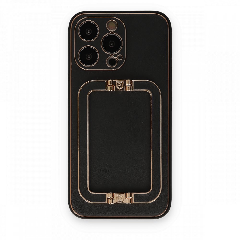 iPhone 13 Pro Max Kılıf Coco Elit Kapak - Siyah iPhone 13 Pro Max Kılıf Coco Elit Kapak - Siyah