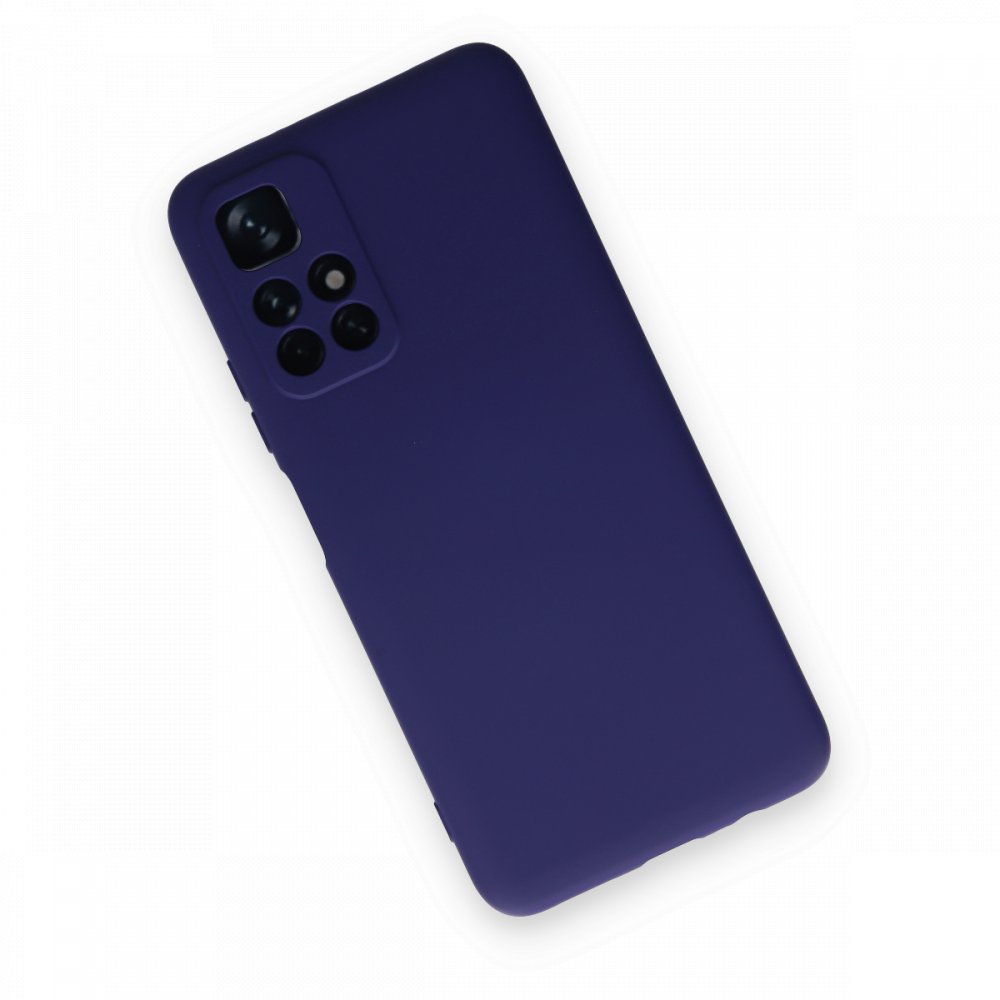  Xiaomi Poco M4 Pro 5G Kılıf Nano içi Kadife Silikon - Mor