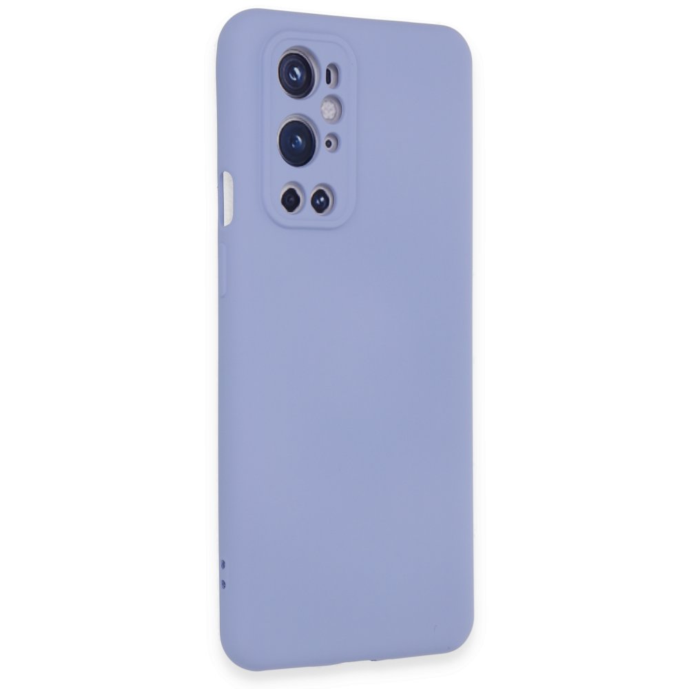 One Plus 9 Pro Kılıf Nano içi Kadife Silikon - Lila One Plus 9 Pro Kılıf Nano içi Kadife Silikon - Lila