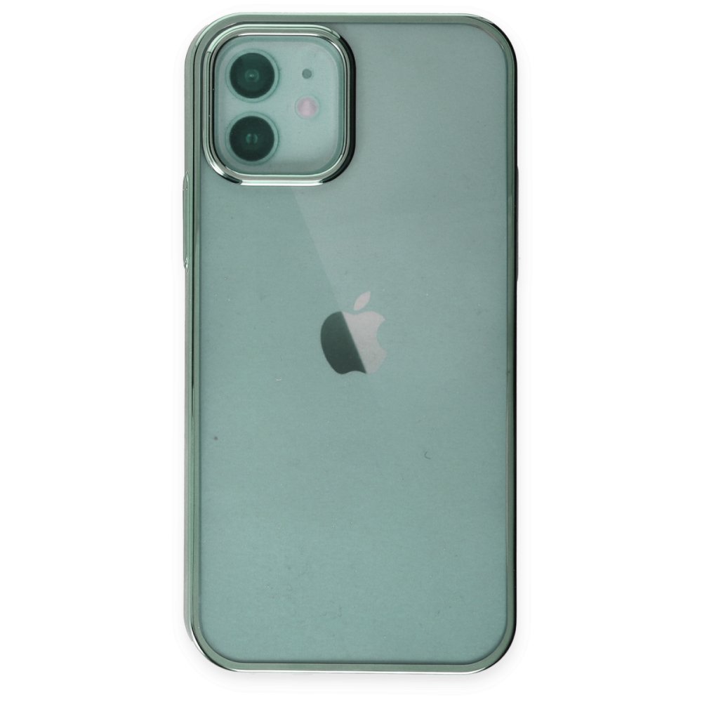  iPhone 12 Kılıf Element Silikon - Yeşil