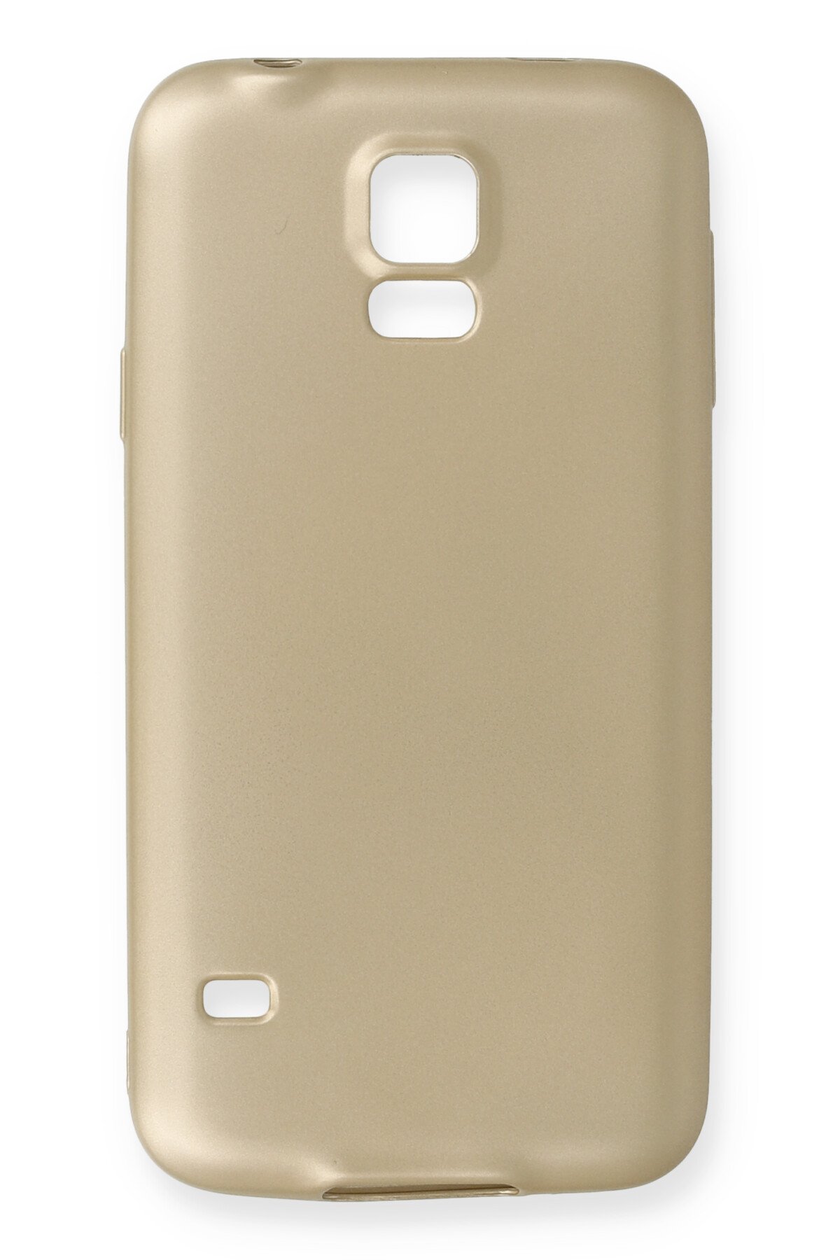  Samsung Galaxy S5 Kılıf First Silikon - Gold