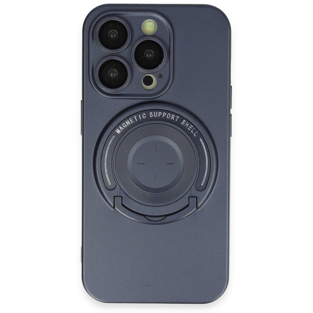  iPhone 13 Pro Kılıf Lukka Magneticsafe Kapak - Lacivert