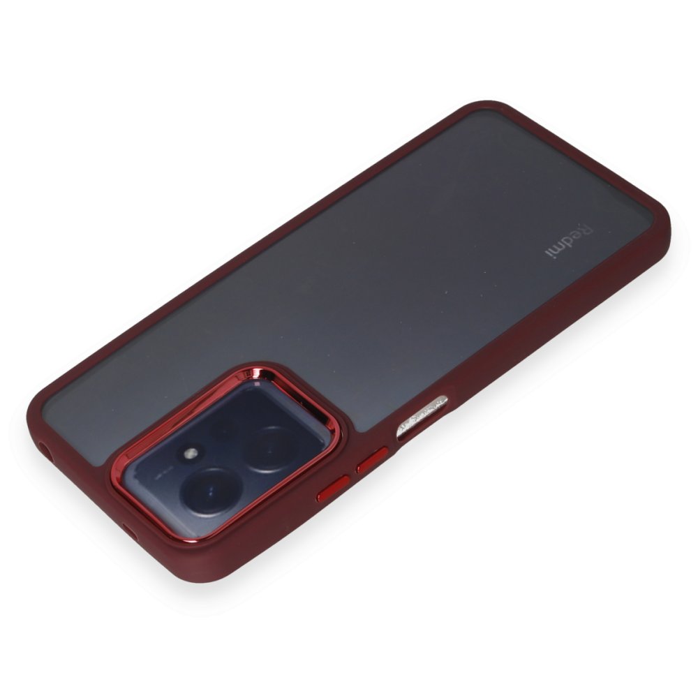 Redmi Note 12 4G Kılıf Dora Kapak - Kırmızı