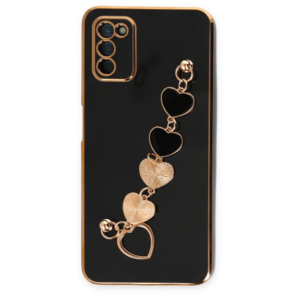 Samsung Galaxy A03S Kılıf Esila Silikon - Siyah