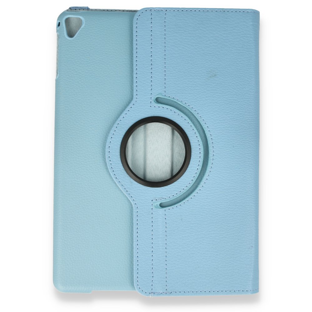  iPad 5 Air 9.7 Kılıf 360 Tablet Deri Kılıf - Turkuaz