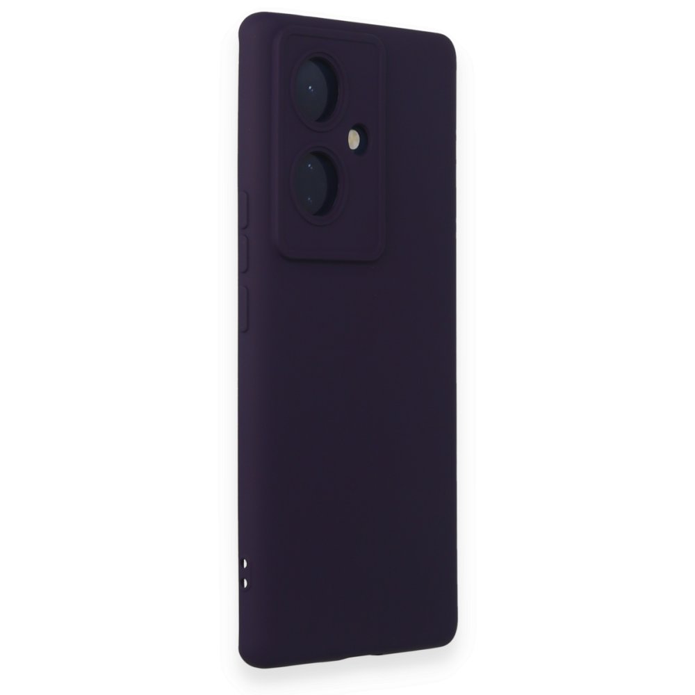 Vivo V29 Lite Kılıf Nano içi Kadife Silikon - Mor Vivo V29 Lite Kılıf Nano içi Kadife Silikon - Mor