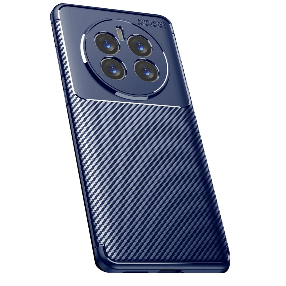 Realme 12 Pro Kılıf Auto Focus Karbon Kapak - Lacivert Realme 12 Pro Kılıf Auto Focus Karbon Kapak - Lacivert