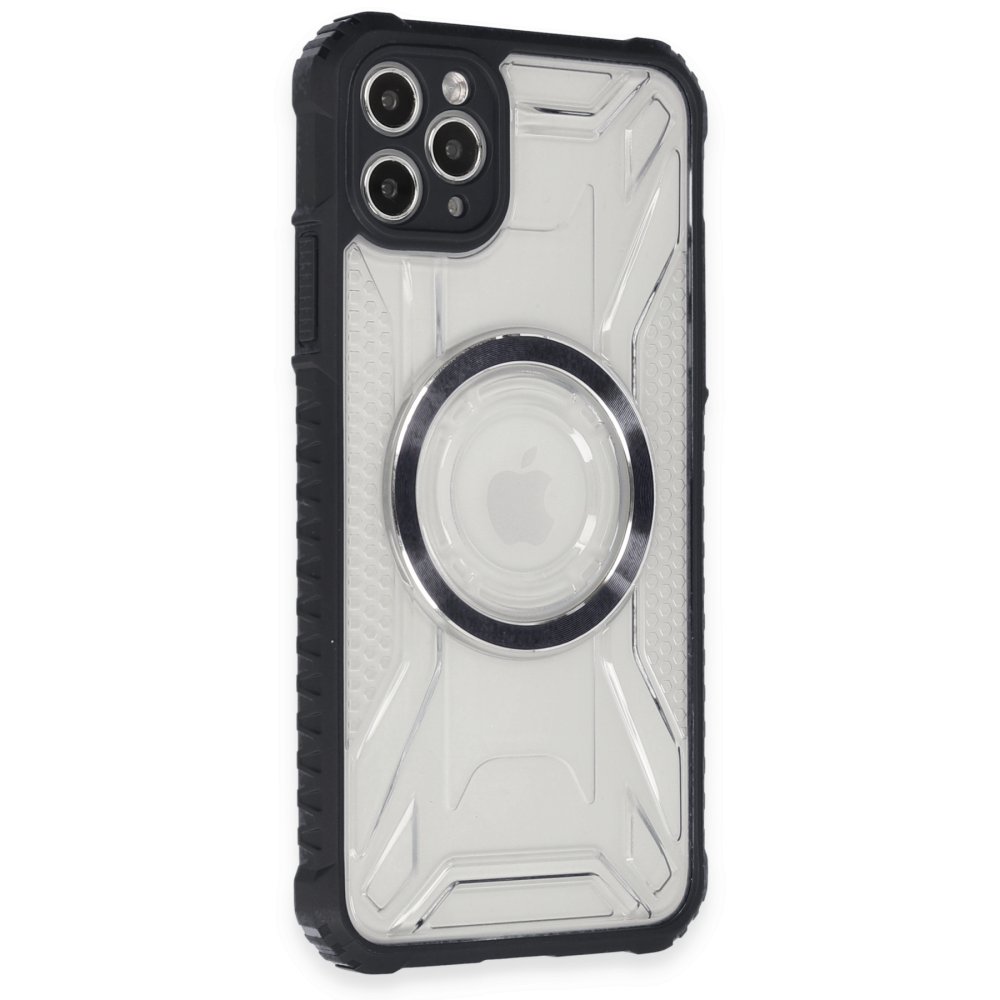  iPhone 11 Pro Kılıf Prag Magneticsafe Kapak - Siyah