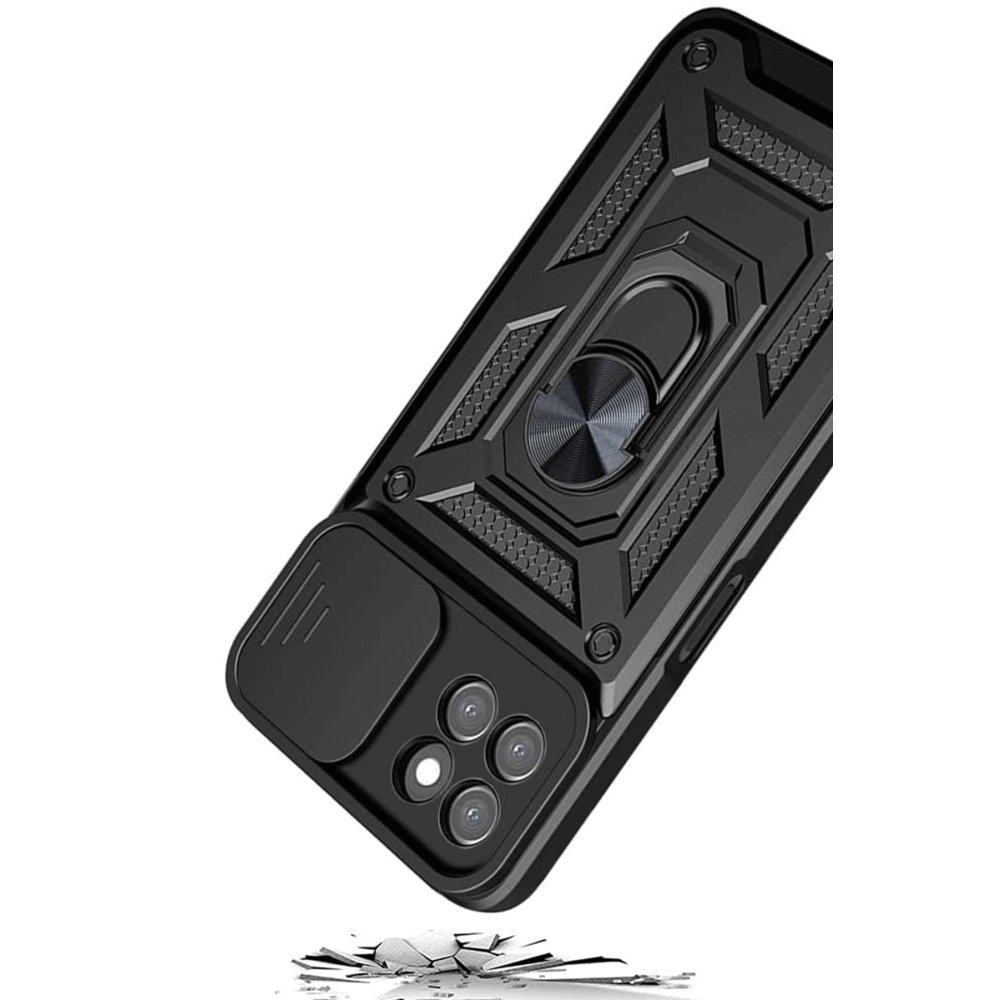 Samsung Galaxy M15 Kılıf Pars Lens Yüzüklü Silikon - Siyah Samsung Galaxy M15 Kılıf Pars Lens Yüzüklü Silikon - Siyah