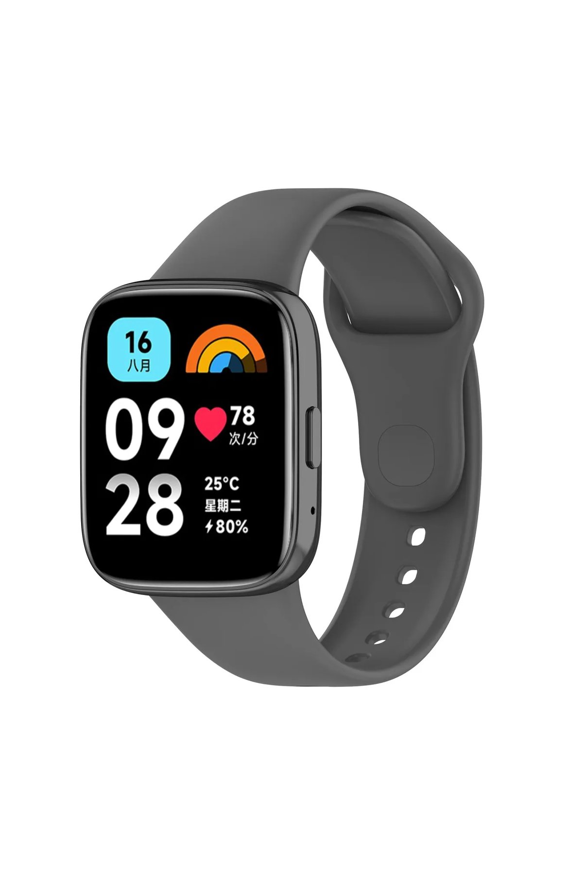 Redmi Watch 3 Active Klasik Kordon - Füme