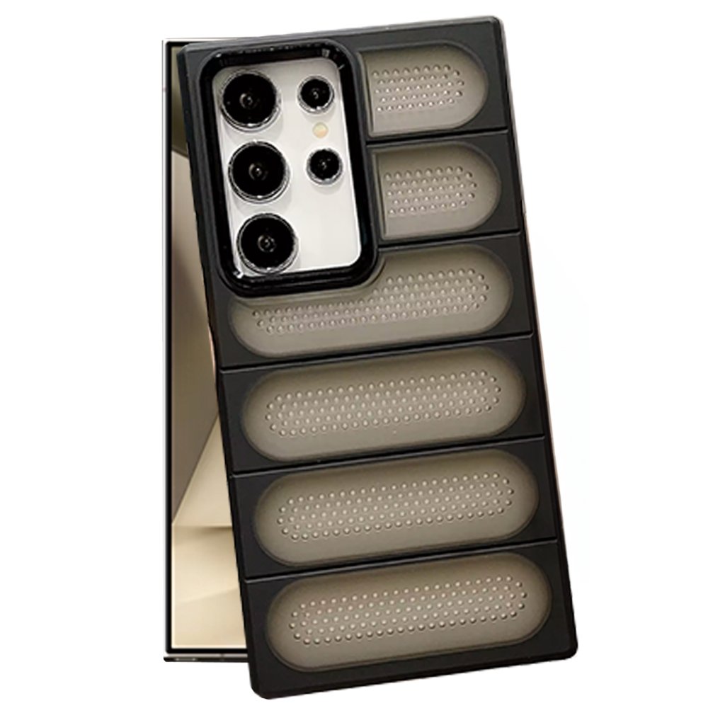  Samsung Galaxy S24 Ultra Kılıf Airmax Silikon Kapak - Siyah