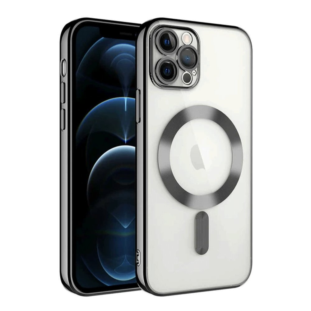  iPhone 14 Pro Max Kılıf Kross Magneticsafe Kapak - Siyah