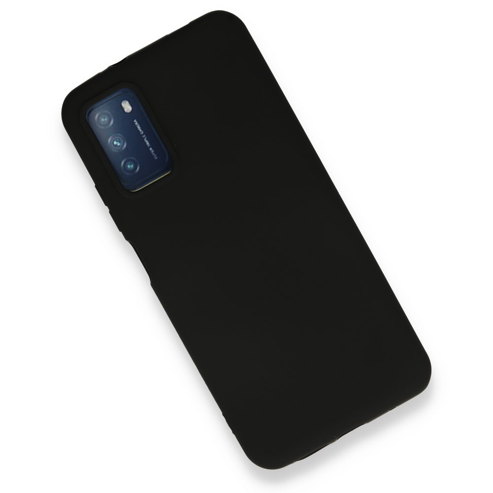 Xiaomi Pocophone M3 Kılıf First Silikon - Siyah