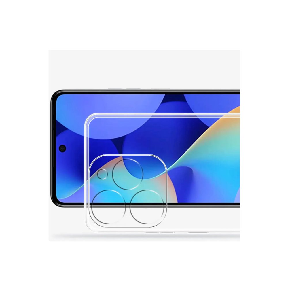 Tecno Spark 20C Kılıf Lüx Şeffaf Silikon Tecno Spark 20C Kılıf Lüx Şeffaf Silikon