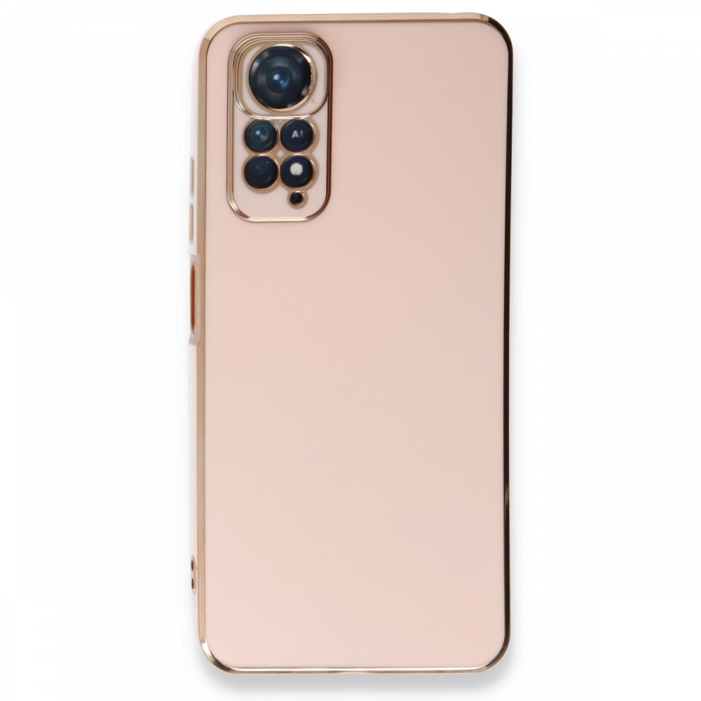 Redmi Note 11S Kılıf Volet Silikon - Pembe Redmi Note 11S Kılıf Volet Silikon - Pembe