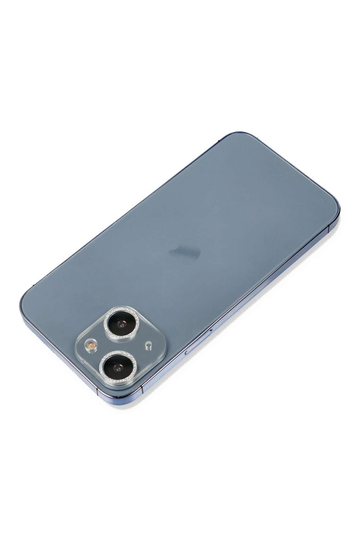  iPhone 13 Mini Shine Kamera Lens Koruma Cam - Gümüş